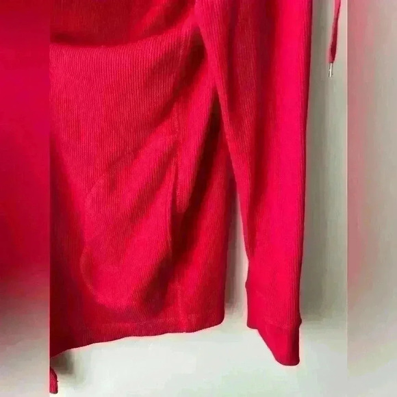 Ralph Lauren Black label red thermal jacket cardigan size large - Picture 4 of 7